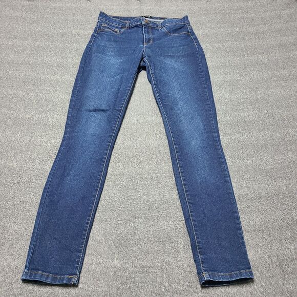 Jones New York Womens Jeans 6 Blue Essex Skinny Festival Party Denim Pants - Picture 1 of 10